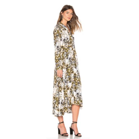 Free People Dresses & Skirts - NWT FREE PEOPLE Tough Love Midi Shirtdress Ivory